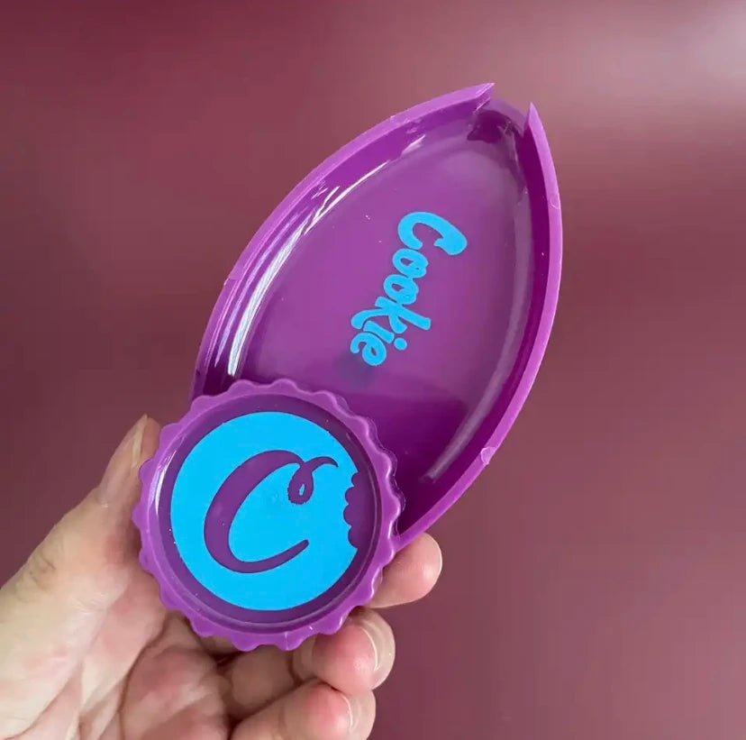 2-in-1 Portable Grinder + Cone Tray – Your On-the-Go Smoking Sidekick