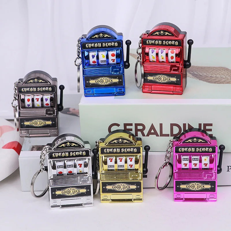 Fruit Slot Machine Keychain