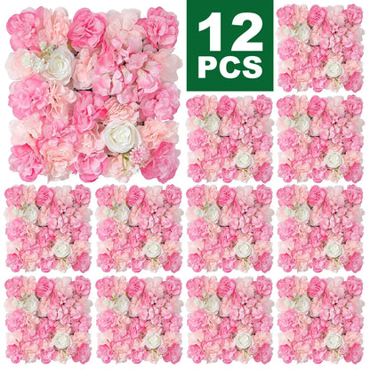 3D Rose Wall Panels Set