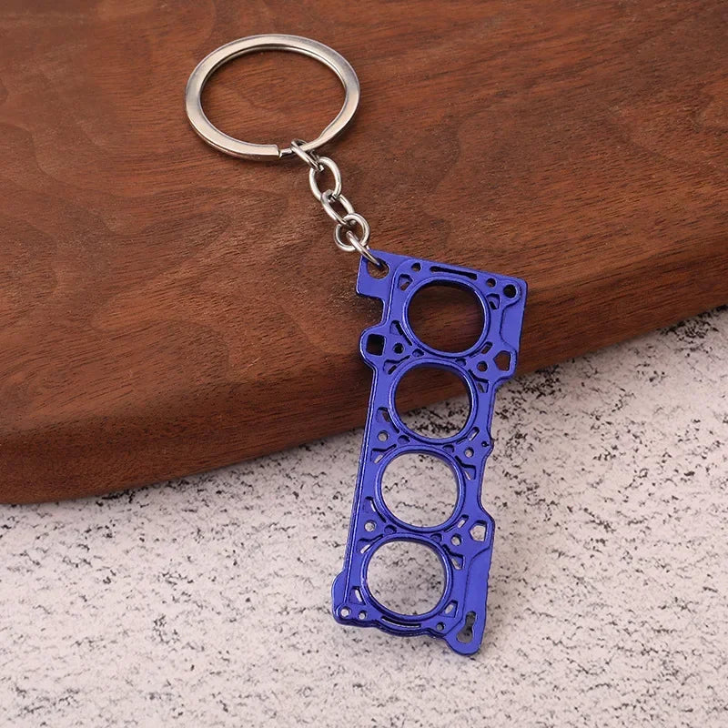 Gear Head Keychain