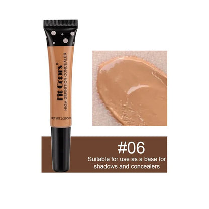 Six-Color Concealer Palette – Nourishing, Full Coverage & Dark Circle Repair