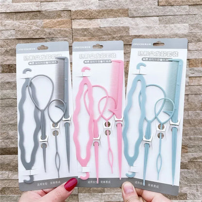 Magic Hair Styling Tools Set – Twist &amp; Slay with Ease!