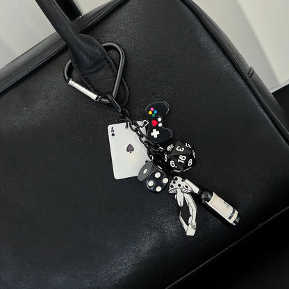 Gambling Dice Keychain