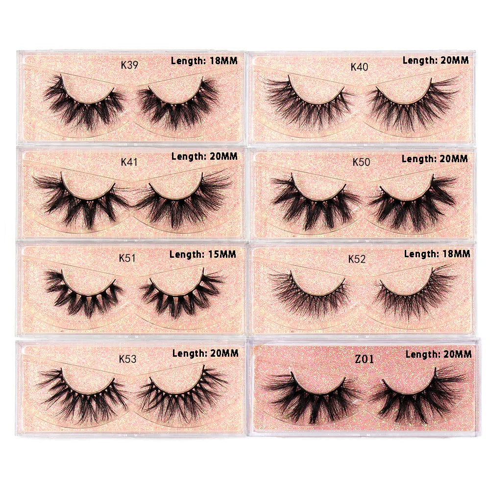 3D Mink Strip Lashes