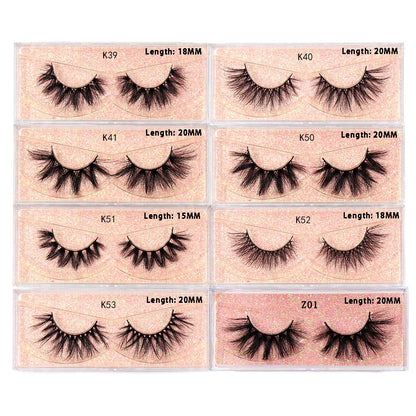 3D Mink Strip Lashes