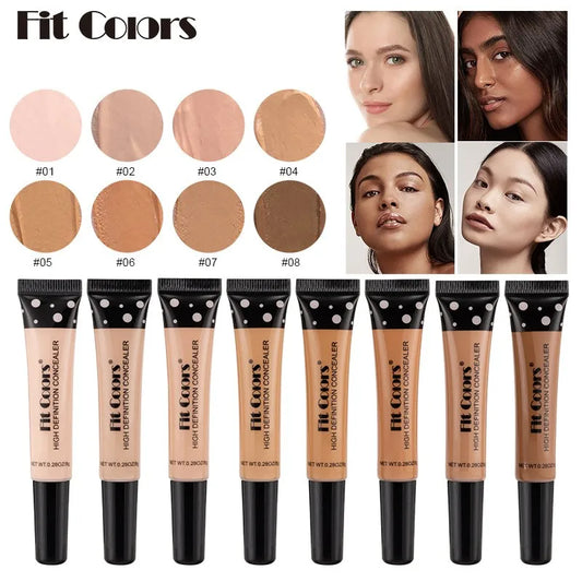 Six-Color Concealer Palette – Nourishing, Full Coverage & Dark Circle Repair