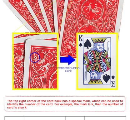 Secret Marked Poker Cards