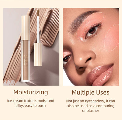 8pcs Liquid Eyeshadow Stick Set – Brown &amp; Coffee Tones