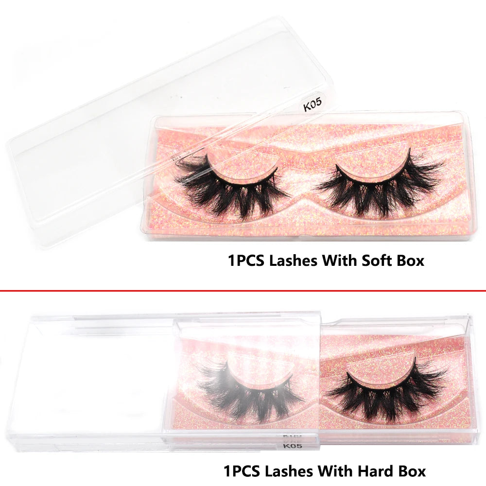 3D Mink False Eyelashes – Fluffy, Wispy & Natural Look