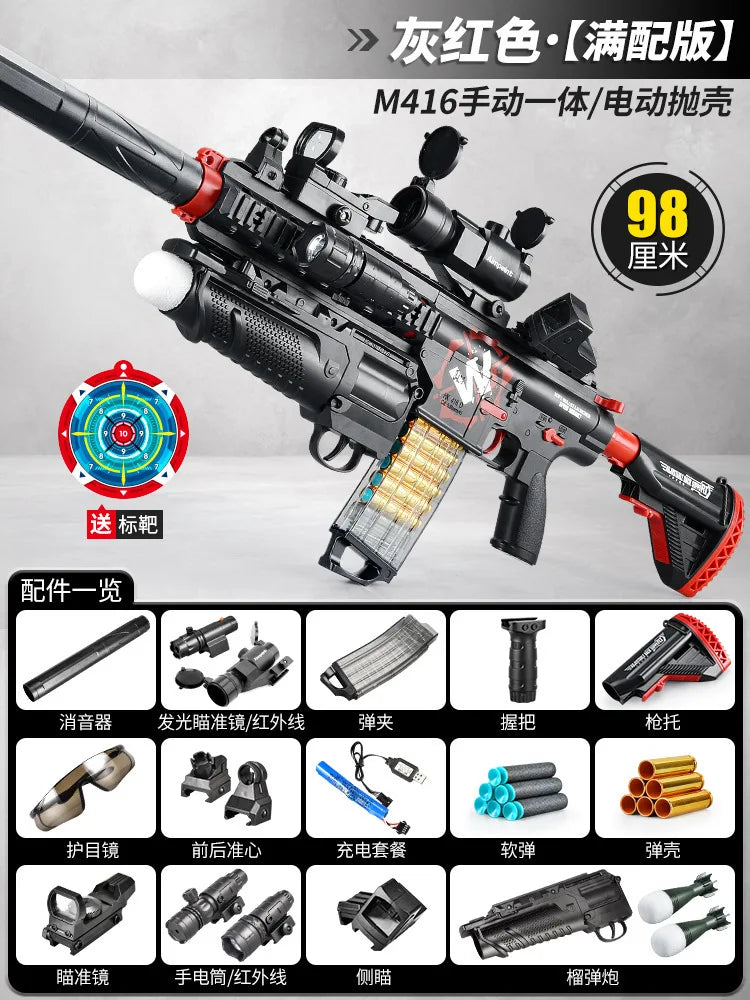 Electric Continuous Fire Toy Rifle