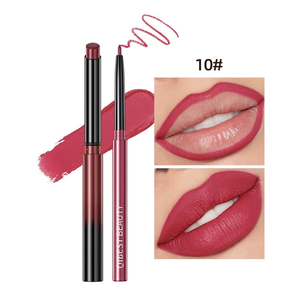 2PCS Matte Lipstick & Lip Liner Set