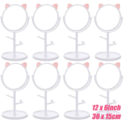 Spa Party Mirrors for Girls – 6-10PCS Makeup & Dressing Table Set