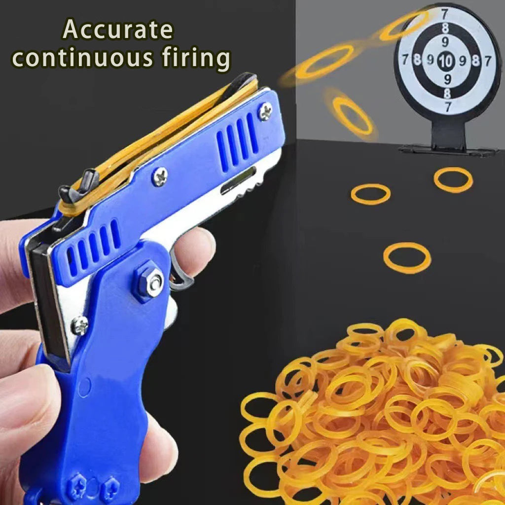 Metal Burst Rubber Band Launcher
