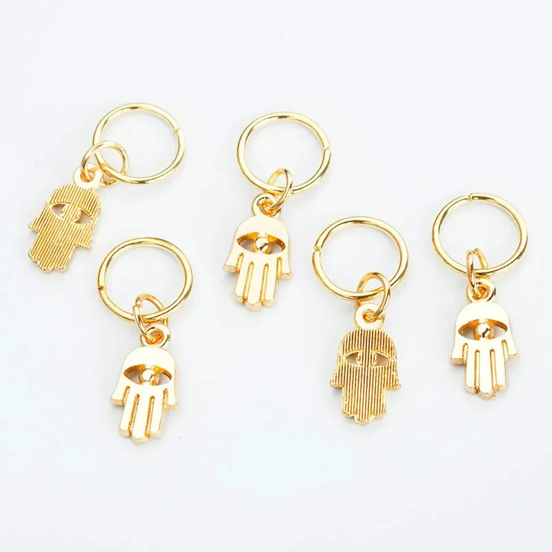 5pcs Butterfly Hair Beads