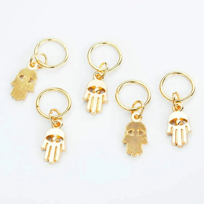 5pcs Butterfly Hair Beads