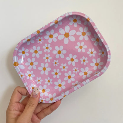 7×5.5 Inch Portable Rolling Tray
