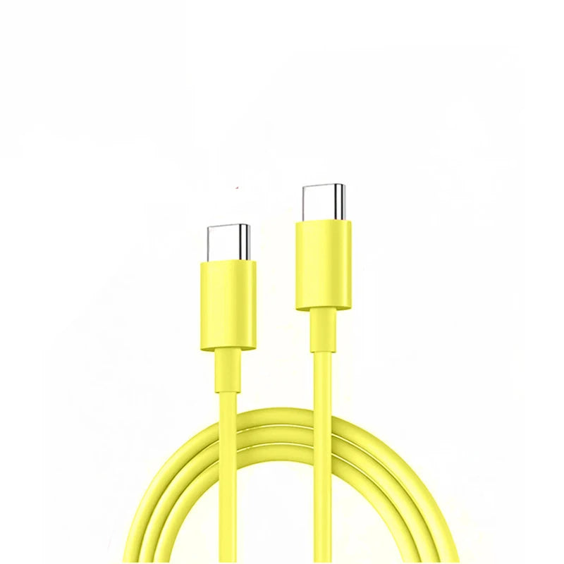PD 60W Type-C to Type-C Fast Charging Cable – 5pcs / 10pcs Set
