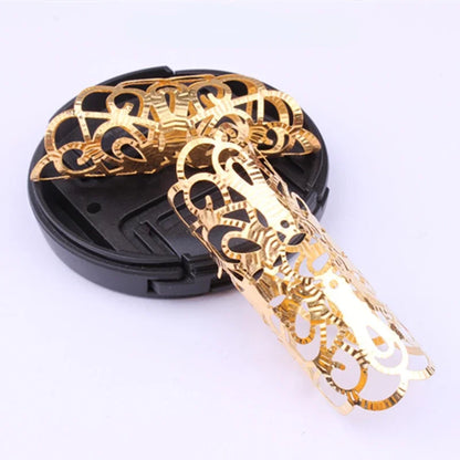 5pcs Butterfly Hair Beads
