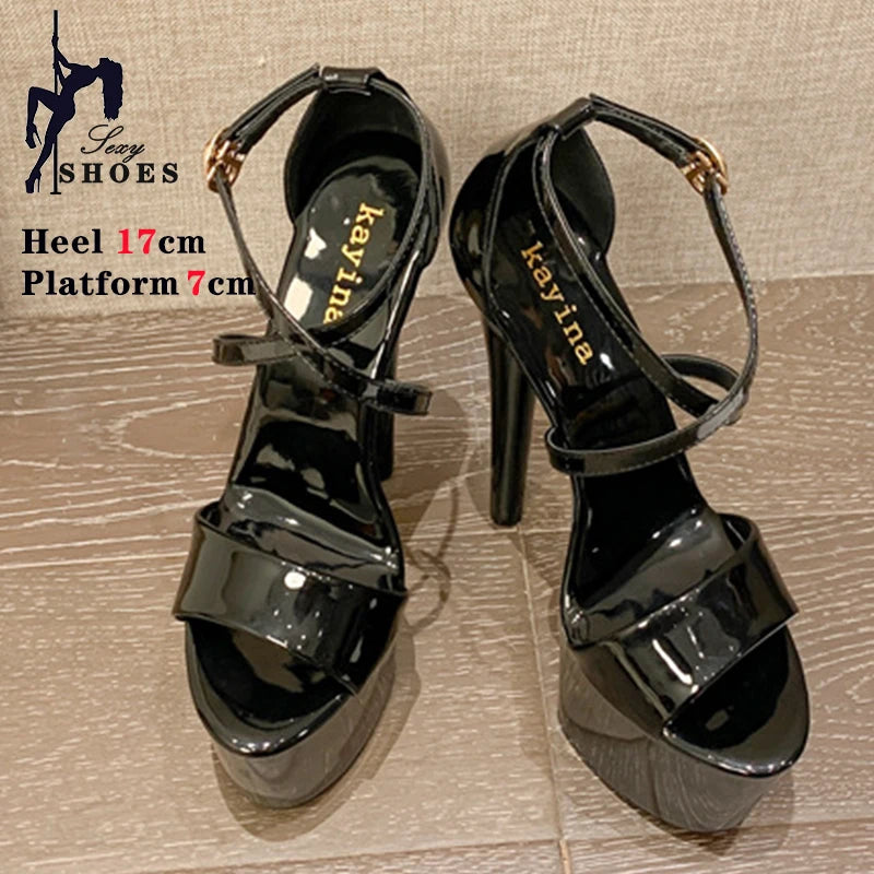 Platform Stiletto Heel Sandals