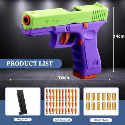 Shell Ejecting Soft Bullet Blaster