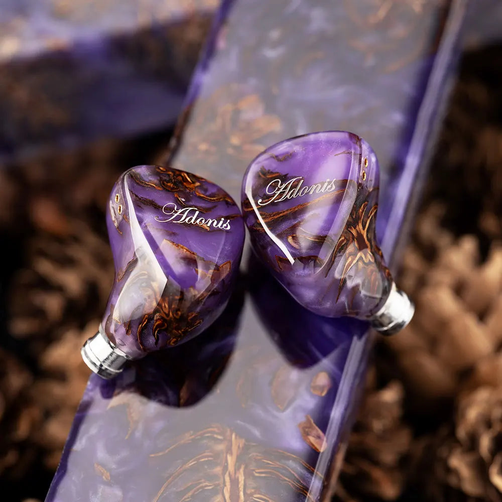 QoA Adonis Hybrid In-Ear Monitors – 1DD+2BA HiFi Wired Earphones (3.5mm/4.4mm)