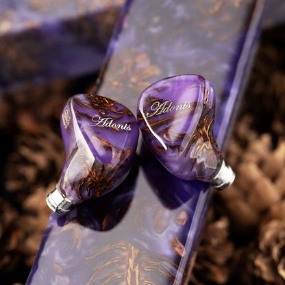 QoA Adonis Hybrid In-Ear Monitors – 1DD+2BA HiFi Wired Earphones (3.5mm/4.4mm)
