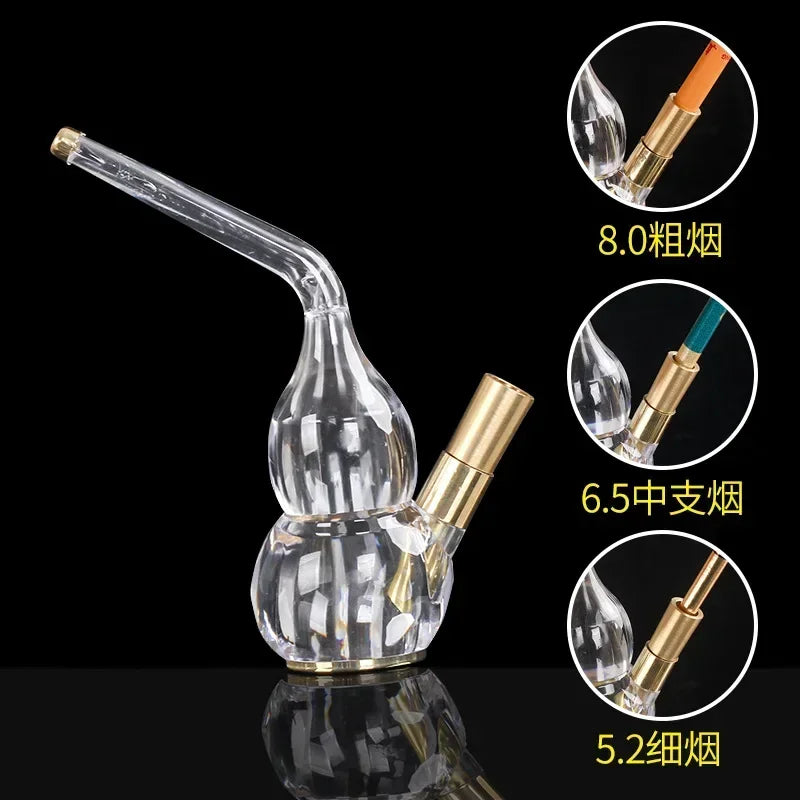 Mini Dual Acrylic Filter Bottle – Compact Multi-Use Water Bottle Accessory (106×90×38mm)