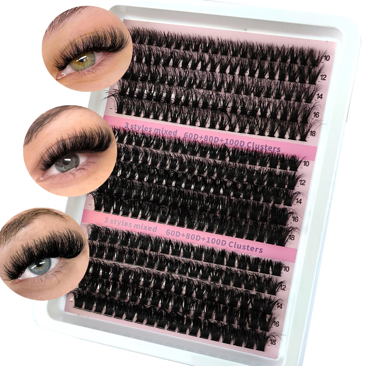 5D Fluffy Lash Clusters
