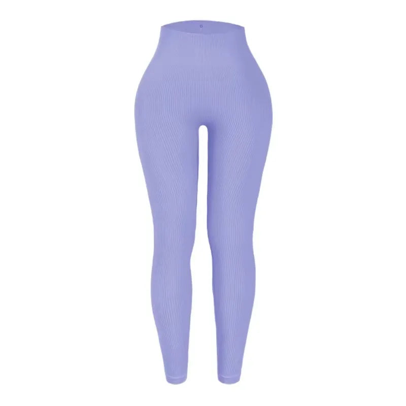 Seamless High-Waisted Yoga Pants – Slimming Sports Leggings