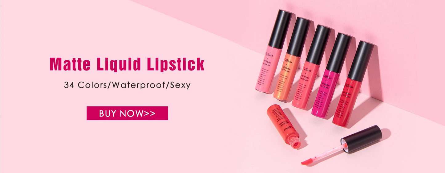 2PCS Matte Lipstick & Lip Liner Set