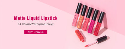 2PCS Matte Lipstick & Lip Liner Set