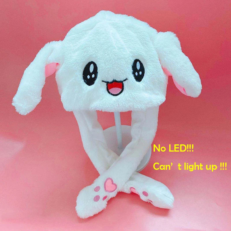 LED Moving Bunny Ears Hat