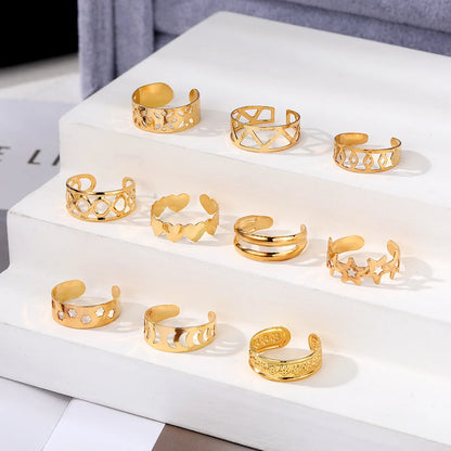 Adjustable Toe Ring Set – 7/10/12pcs Gold & Silver Summer Jewelry