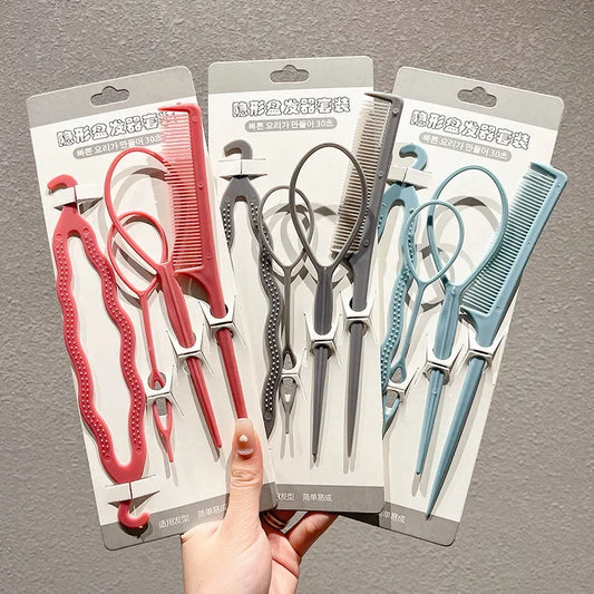 Magic Hair Styling Tools Set – Twist &amp; Slay with Ease!