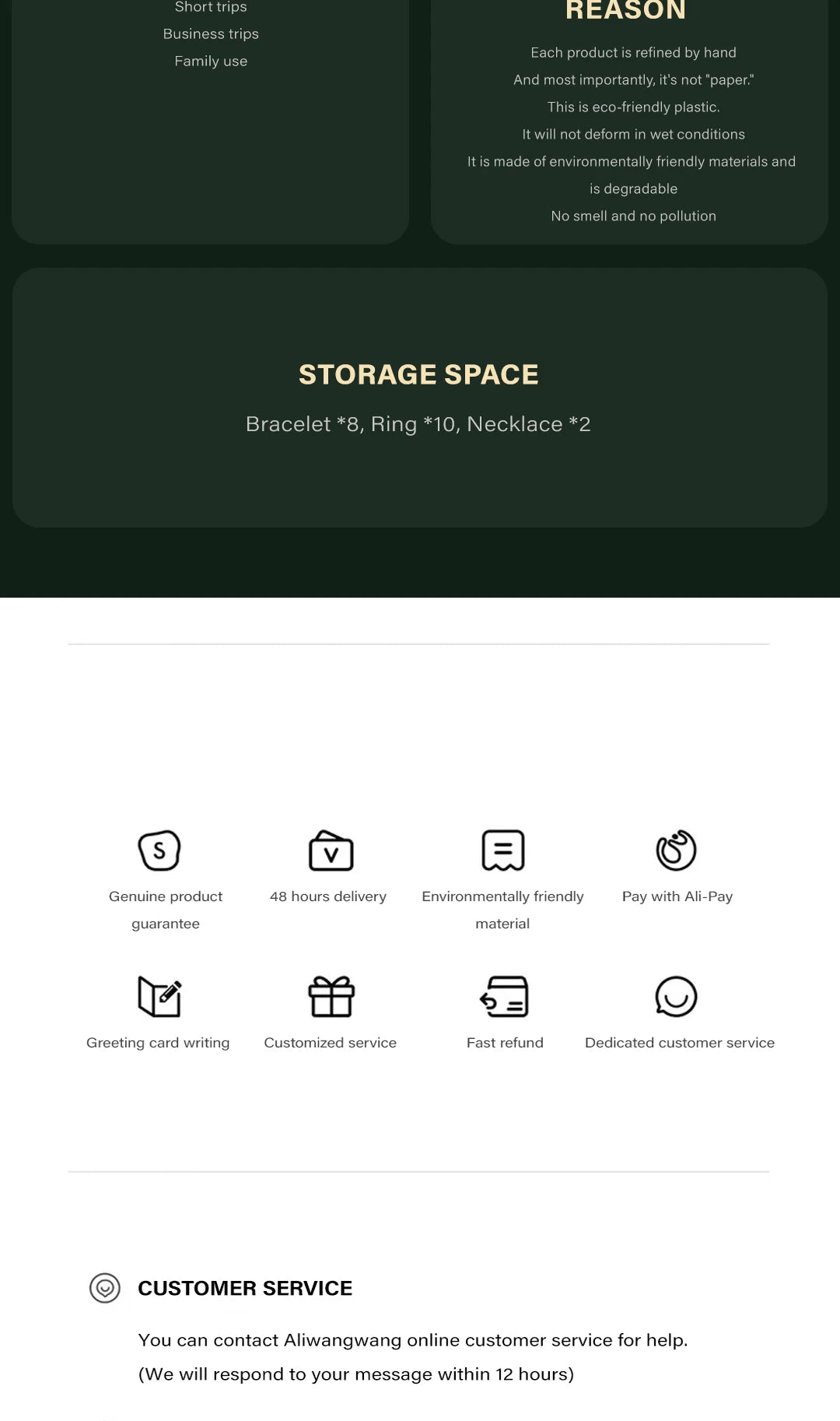 Gothic Velvet Coffin Jewelry Box – Customizable Ring & Necklace Display Case