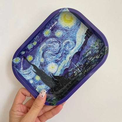 7×5.5 Inch Portable Rolling Tray