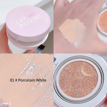 Moisturizing Concealer Air Cushion Foundation – Natural, Long-Lasting & Water-Resistant (13g)