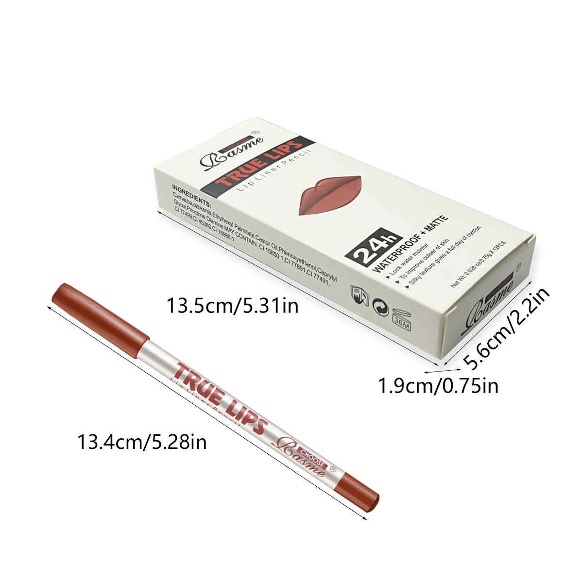 12PCS Matte Lipstick & Lip Liner Gift Set