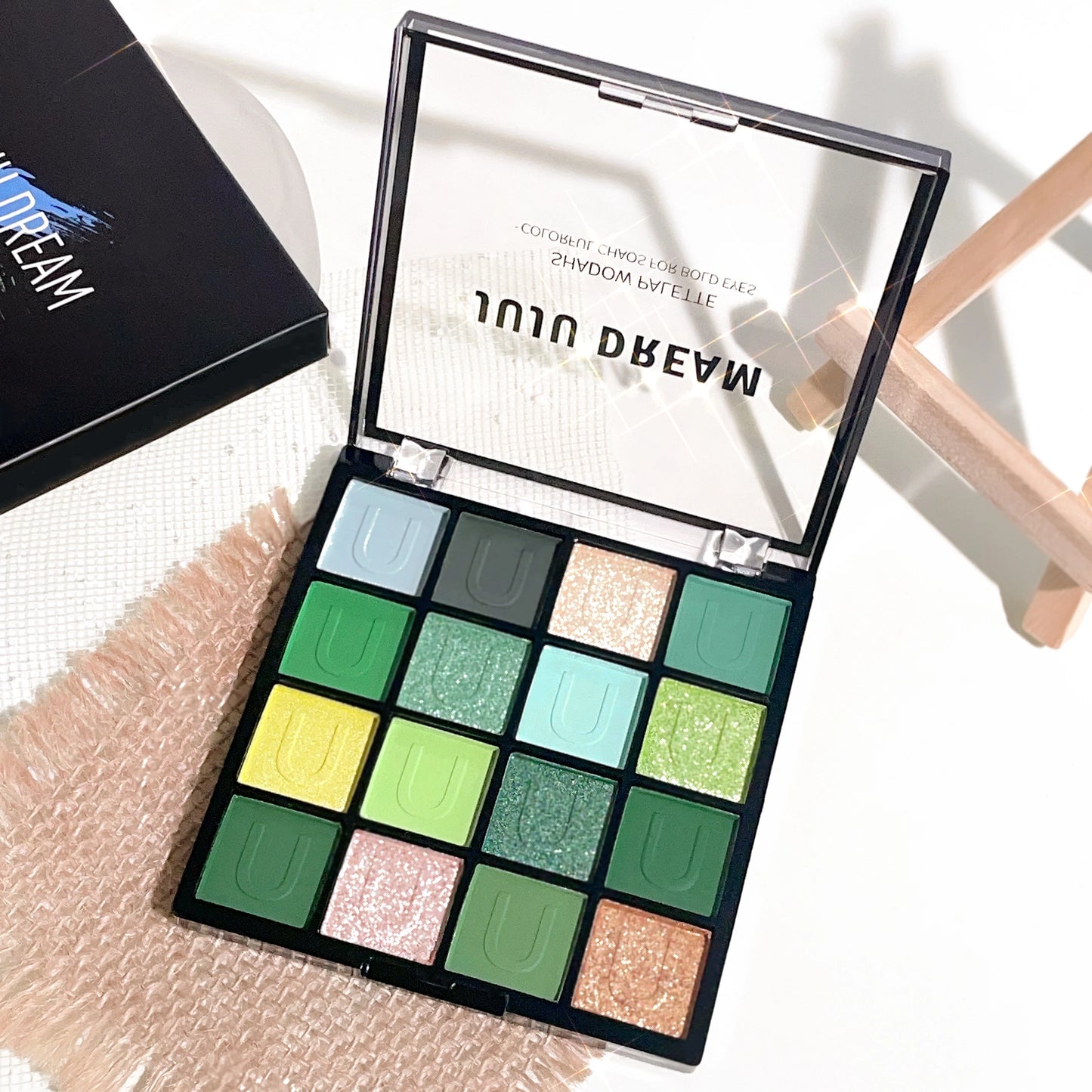 16-Color Eyeshadow Palette – Koi, Mermaid & Enchanted Forest Collection