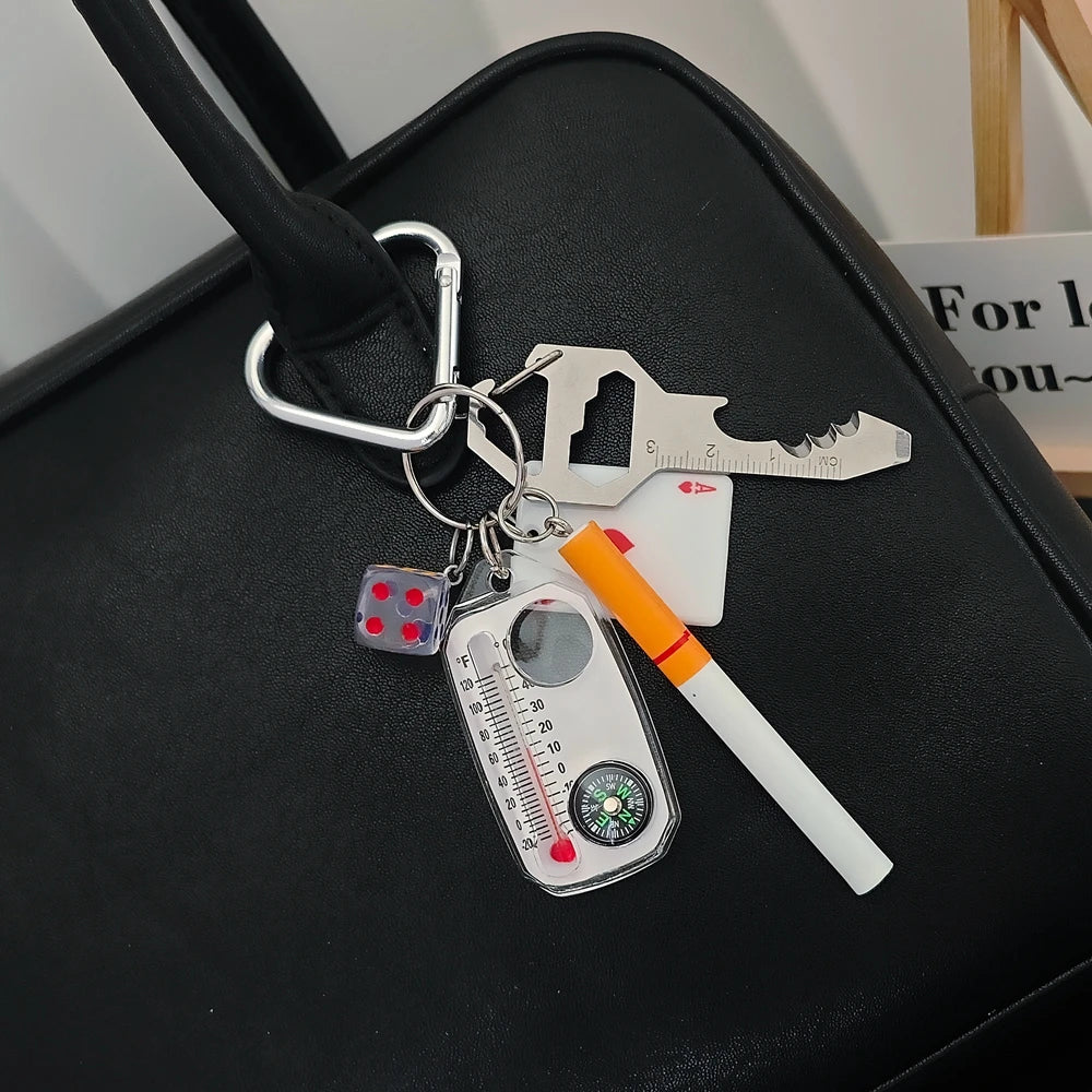 Gambling Dice Keychain