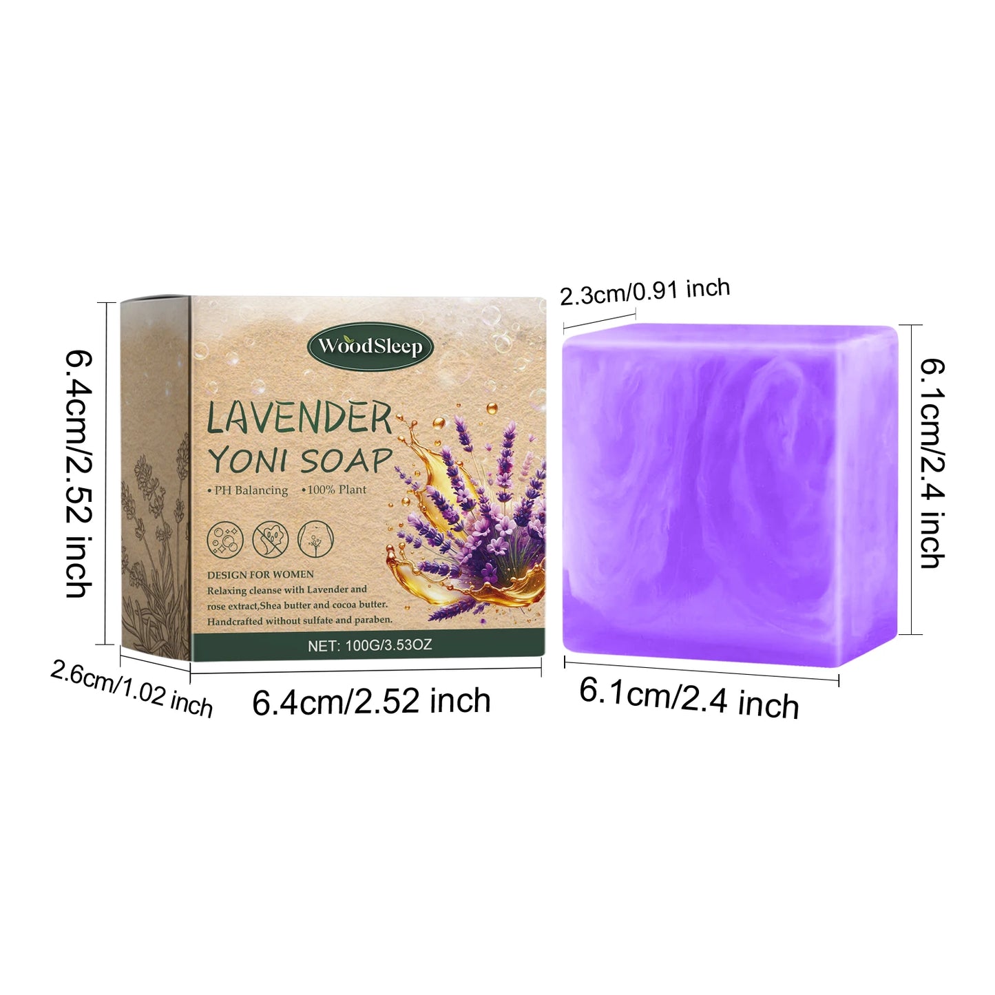Lavender Yoni Soap