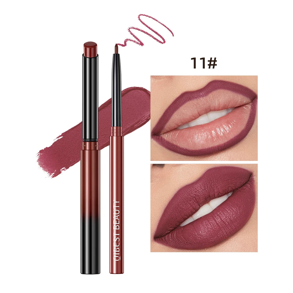 2PCS Matte Lipstick & Lip Liner Set