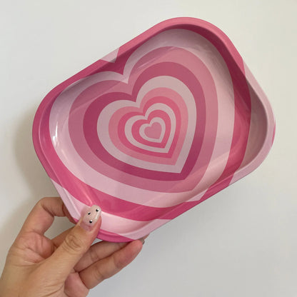 7×5.5 Inch Portable Rolling Tray
