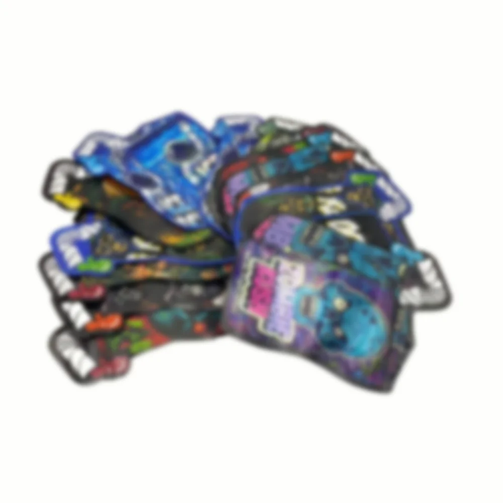 30pcs Cartoon Mylar Ziplock Bags – Resealable Food Storage Pouches