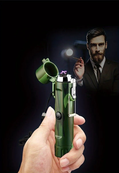 Electric Windproof Dual Arc Plasma Lighter