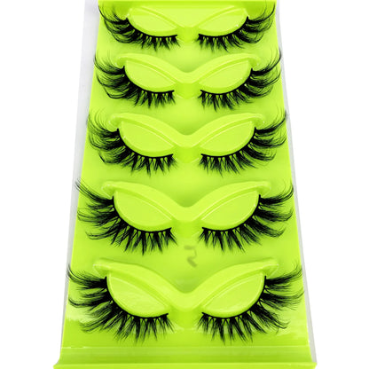 Cat Eye 3D Lashes – Fluffy, Wispy, Manga Magic