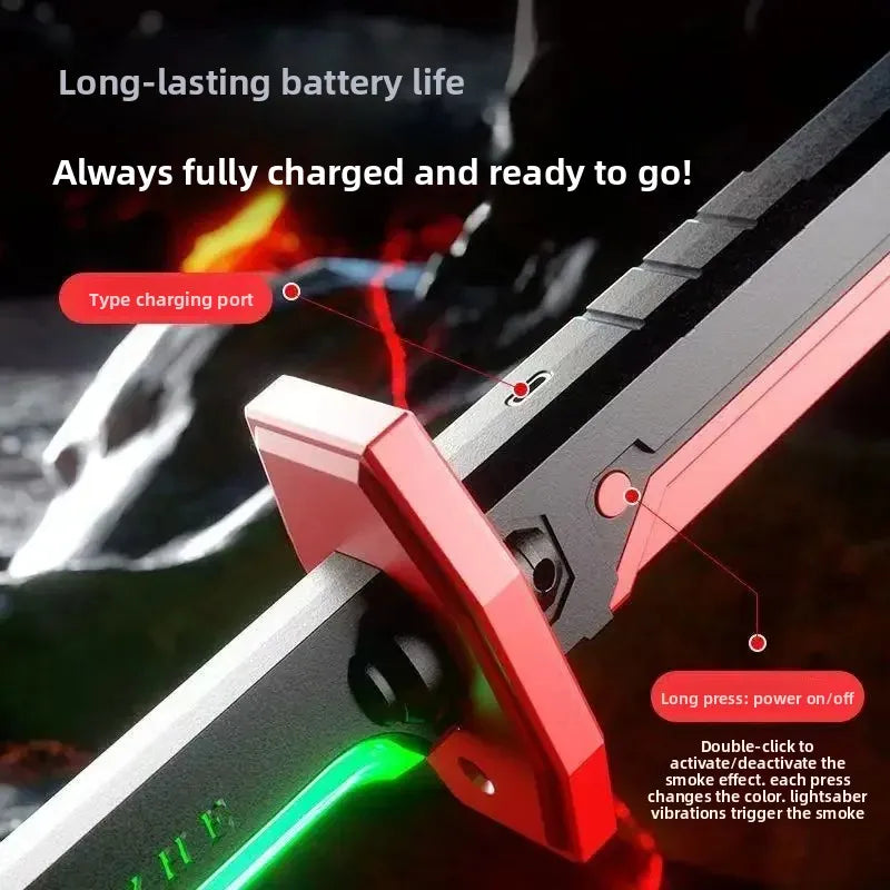 Glowing Streamer Light Sword