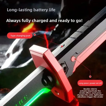 Glowing Streamer Light Sword