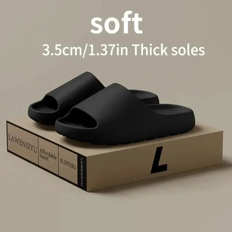 Thick Sole Comfort Slides