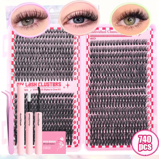 DIY Individual Lash Extension Kit (30D / 40D / 50D / 80D)